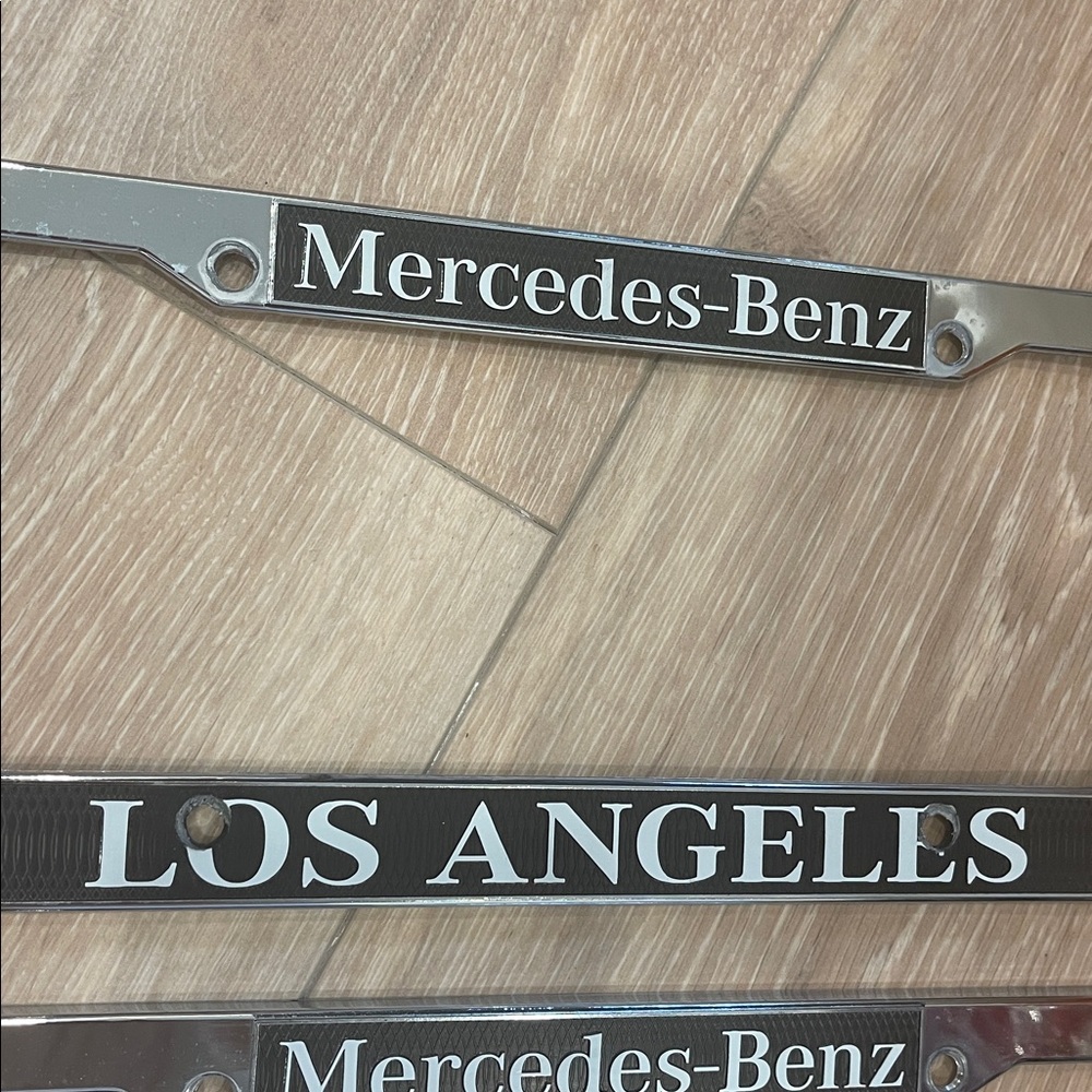 Mercedes Benz License Plate Frame